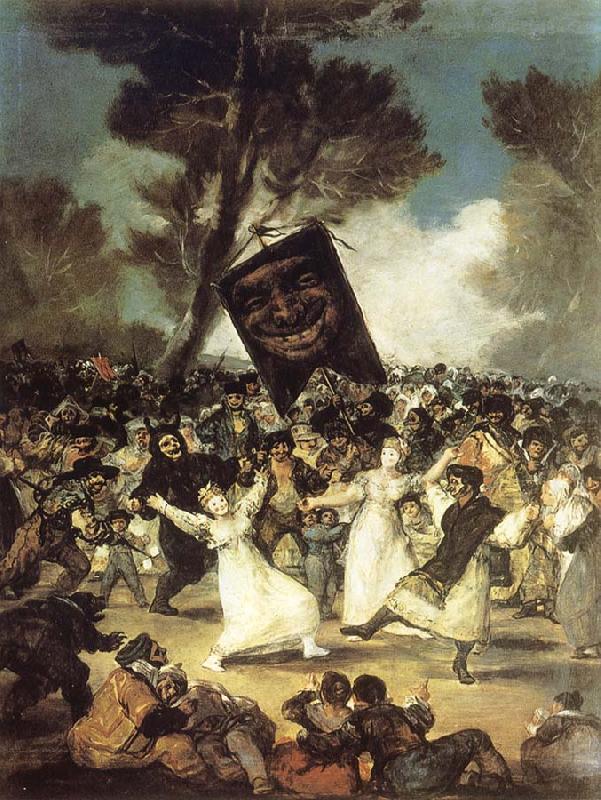 The Funeral of the sardine, Francisco Goya